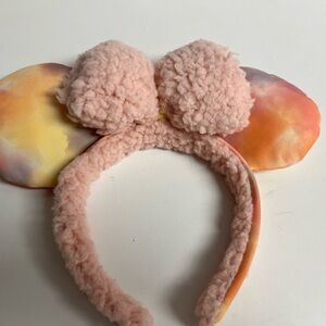 Disney Pink and Yellow Minnie Mouse Ears Headband